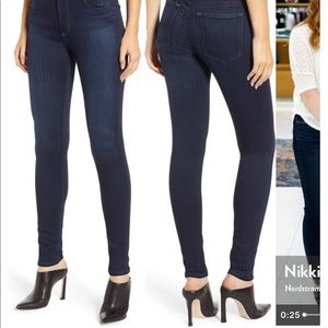 AGold Farrah high rise skinny 25R